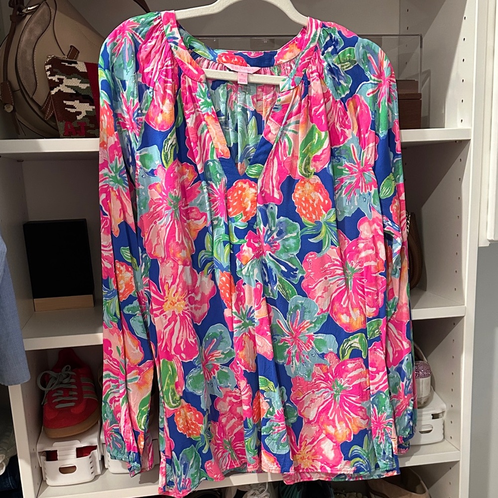 Lilly Pulitzer Colorful Floral Dress